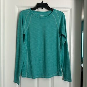 Champion active top. Long sleeve. Size large.